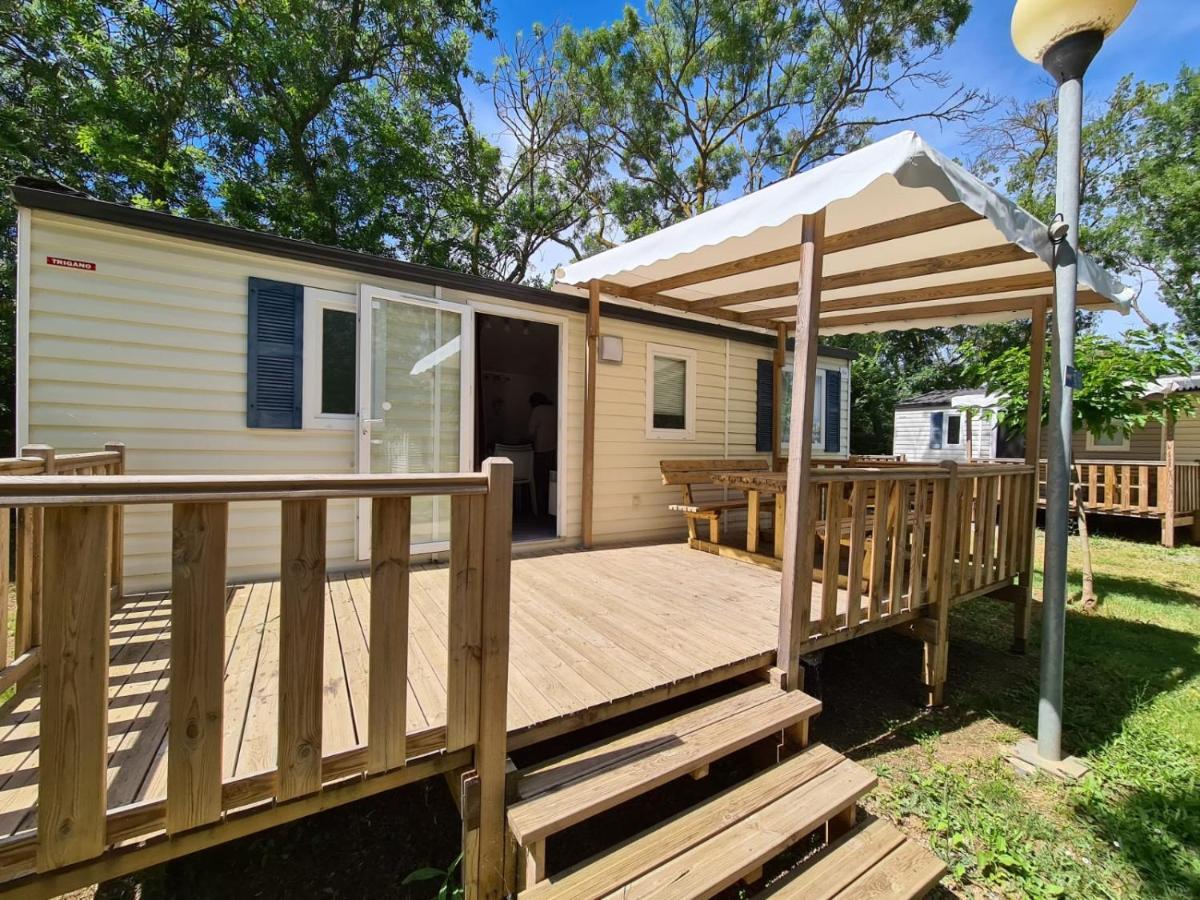 Mobil Home Camping Des 7 Fonts Агд Экстерьер фото
